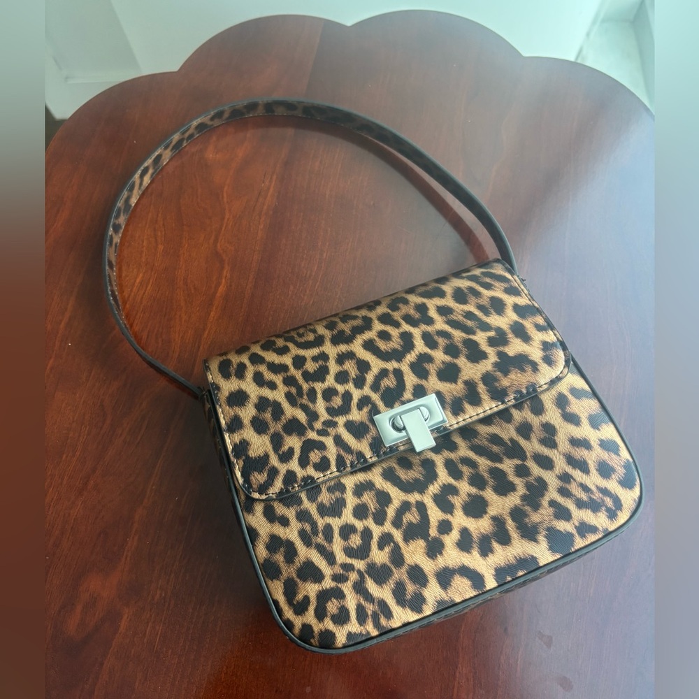 Leopard Print Purse